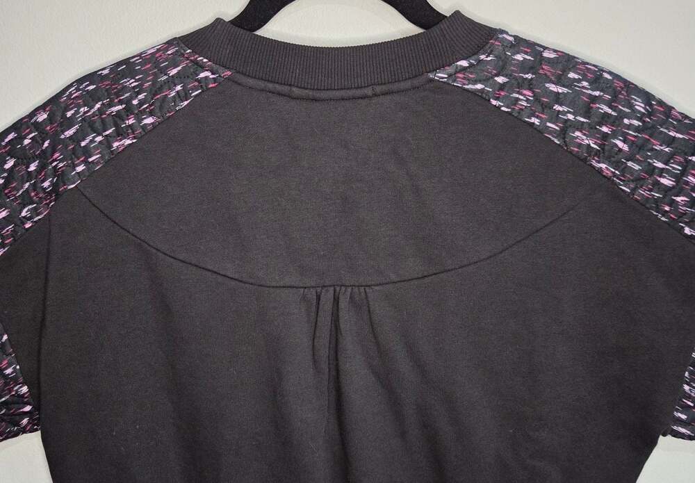 Scotch & Soda Black women's Quilted Sweatshirt, size S - Picture 6 of 7
